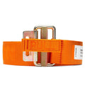 Tape Belt 4CM Classic Buckle - Orange/Gold