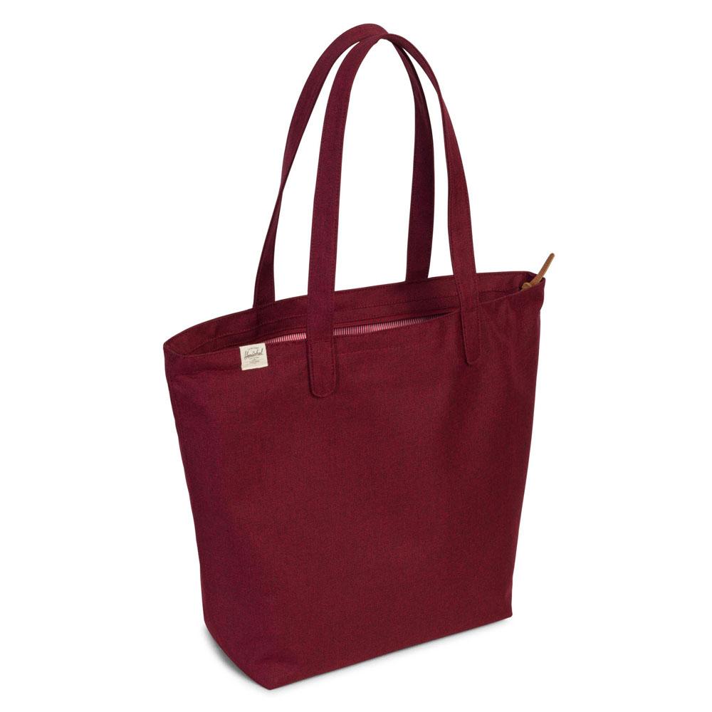 Mica Tote - Wine Crosshatch