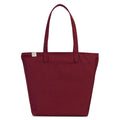 Mica Tote - Wine Crosshatch