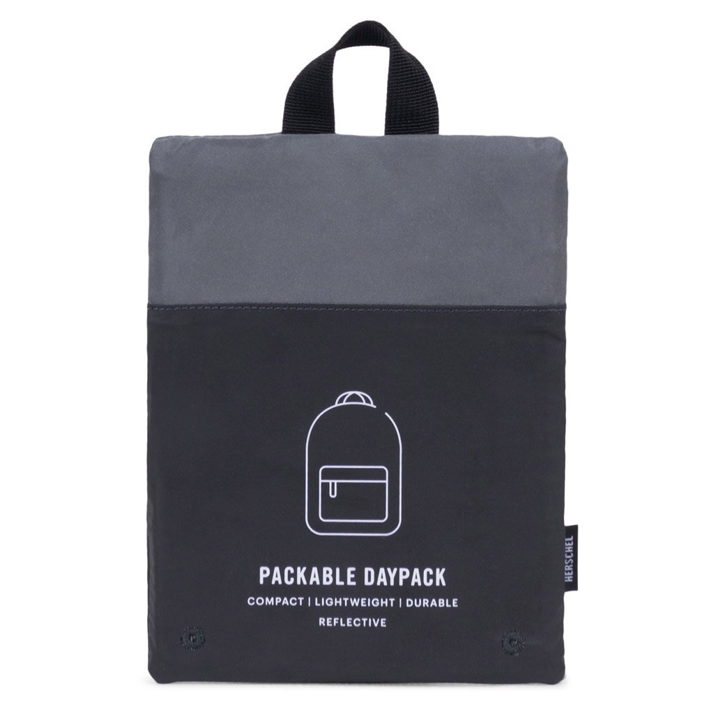 Packable Daypack 'Day/Night Collection' - Silver/Black Reflective