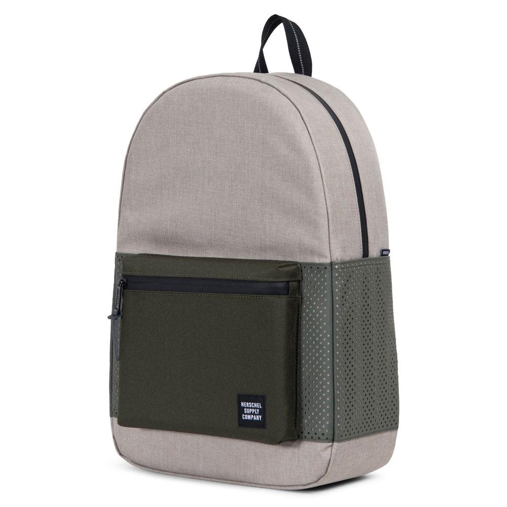Settlement Backpack - Light Khaki Crosshatch/Forest Night/Black Rubber