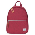 Town Backpack - Wine Crosshatch