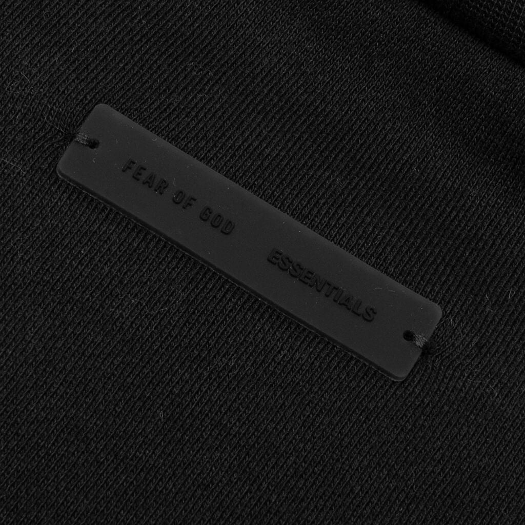 Kid's 90's Fit Fleece Crewneck - Jet Black