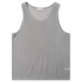 Cotton Mesh Tank - Plaster