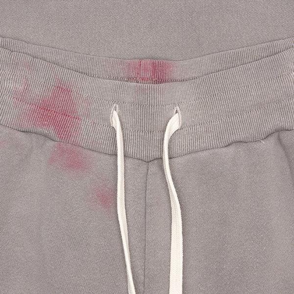 Double Dye Sweatpants - Grey/Pink