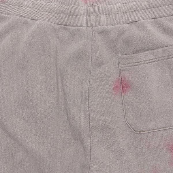 Double Dye Sweatpants - Grey/Pink