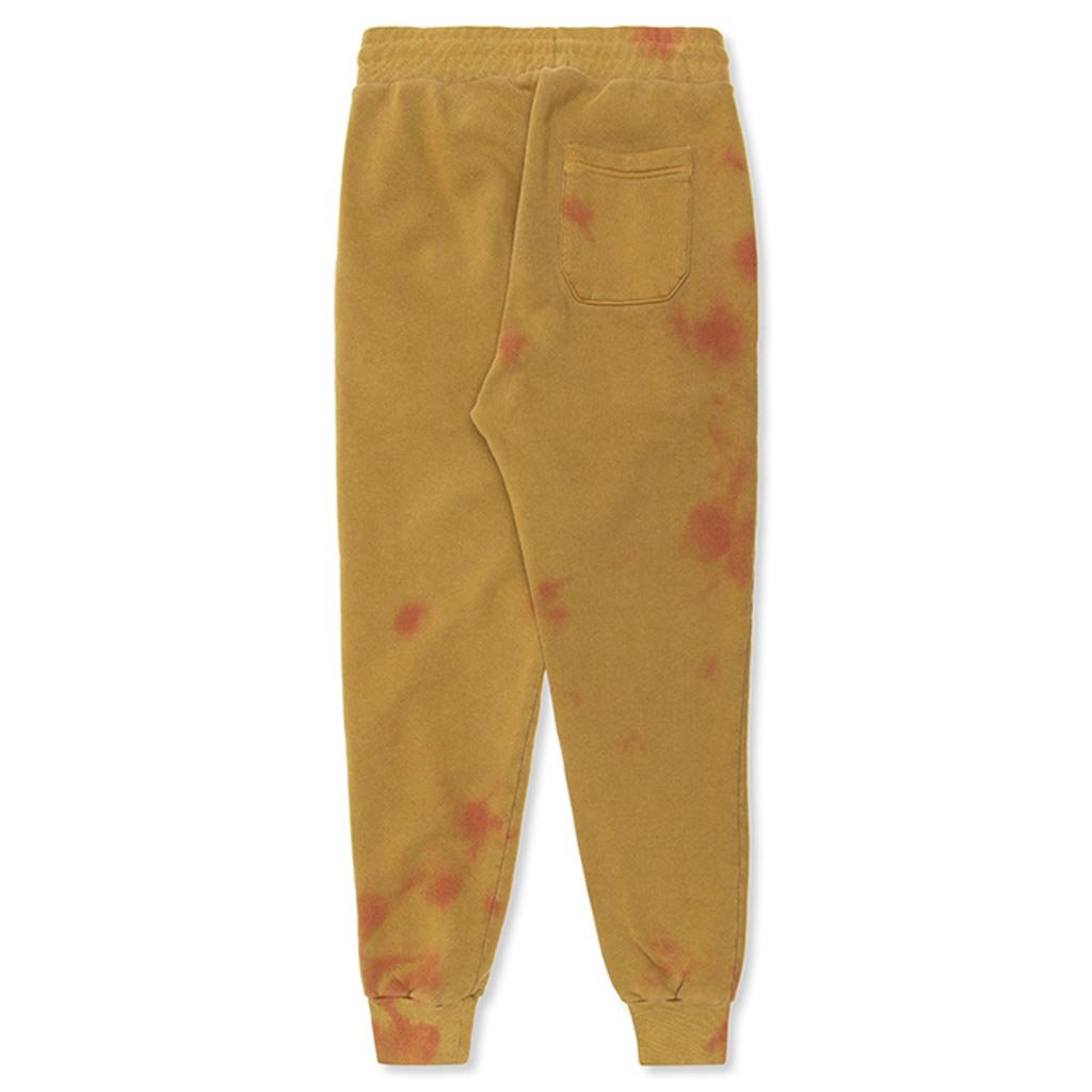 Double Dye Sweatpants - Marigold/Pink