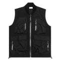 High Shrunk Nylon Utility Vest - Black