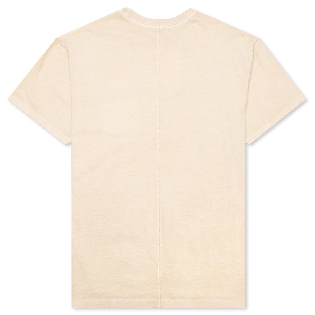 Loose Stitch Pocket Tee - Washed Tan