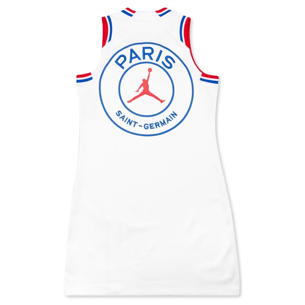 Jordan x PSG Women's Dress - White/Hyper Cobalt