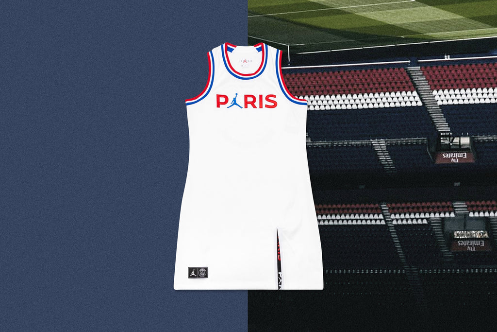Jordan x PSG Women's Dress - White/Hyper Cobalt