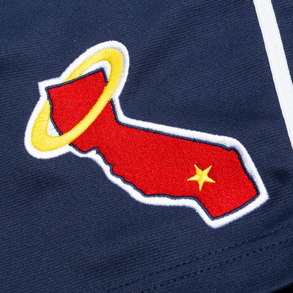MLB All Star Shorts Los Angeles Angels - Navy/Red