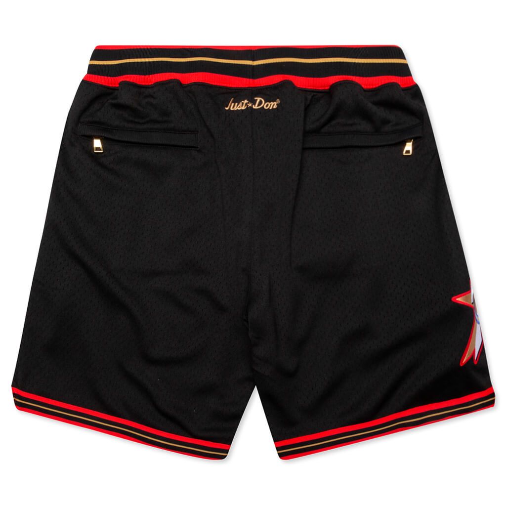 Philadelphia 76ers 2000-01 Shorts - Black