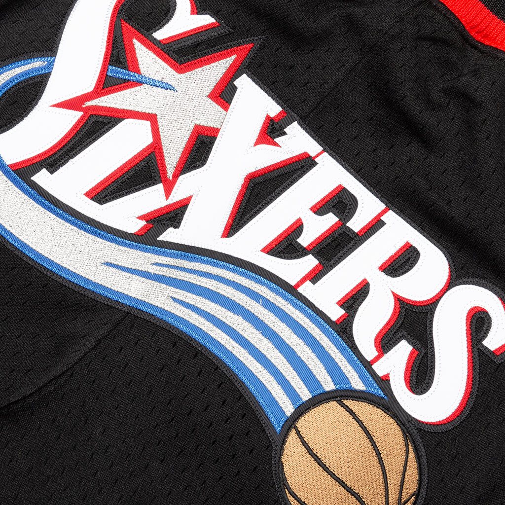 Philadelphia 76ers 2000-01 Shorts - Black