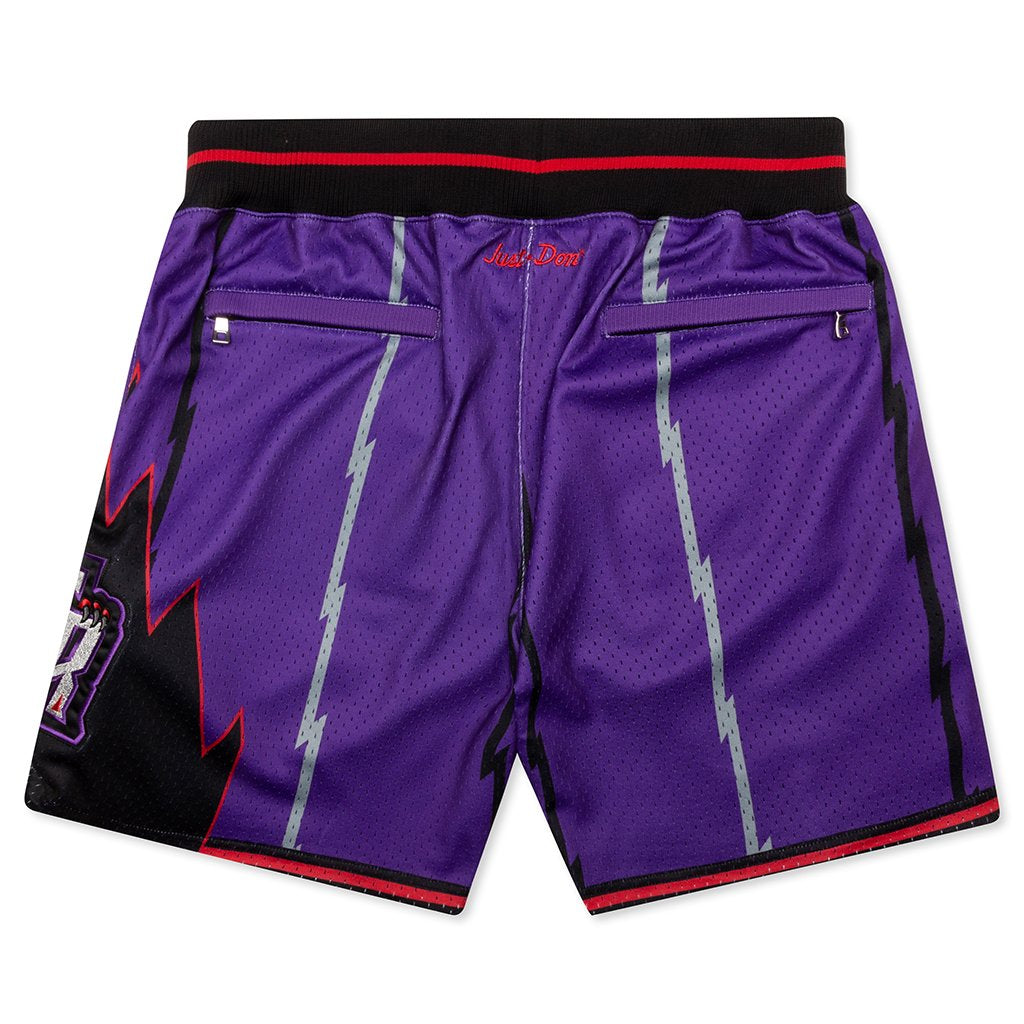 Toronto Raptors 1998-99 Shorts - Purple
