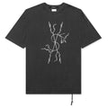 Dollar Sign S/S Tee - Faded Black