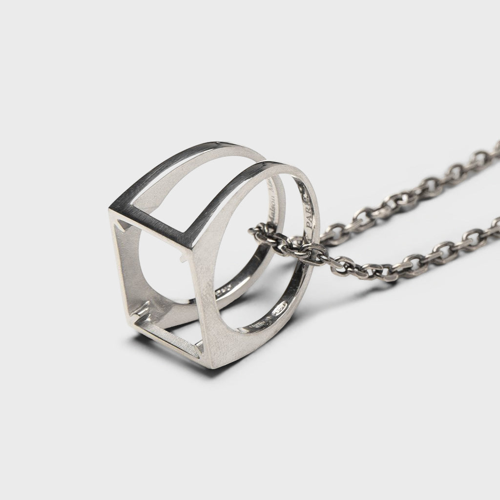 Ring Necklace - Silver