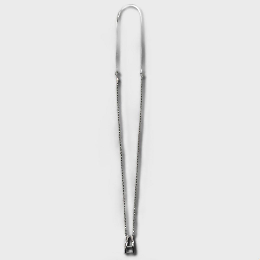 Ring Necklace - Silver