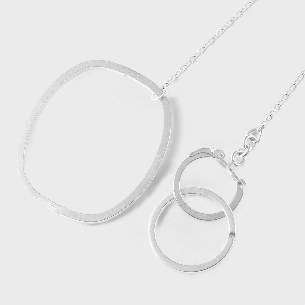 SM2UA0002 Key Ring - Silver Burattato
