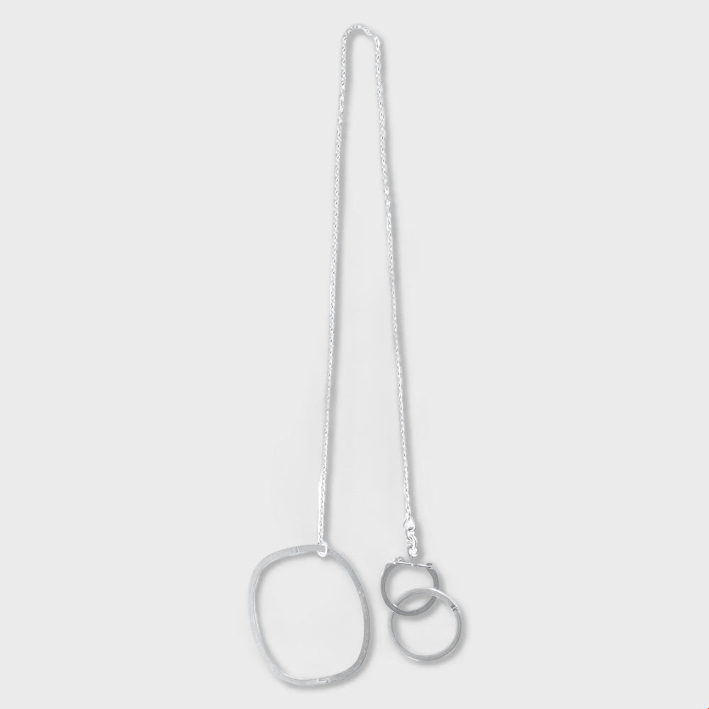 SM2UA0002 Key Ring - Silver Burattato