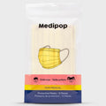 STANDARD Protective Masks Child 5 Pack - Neon Yellow