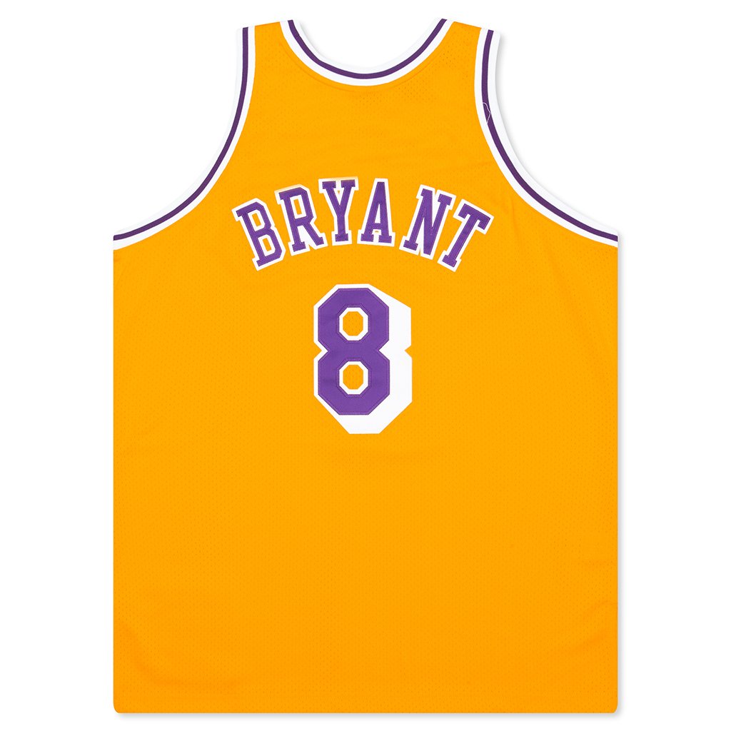 NBA Authentic Jersey Los Angeles Lakers Home 1996-97 Kobe Bryant - Yellow