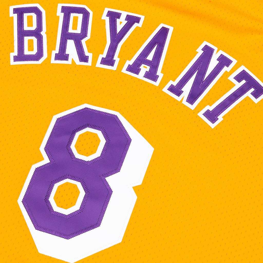 NBA Authentic Jersey Los Angeles Lakers Home 1996-97 Kobe Bryant - Yellow