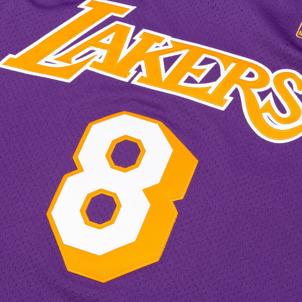 NBA Authentic Jersey Los Angeles Lakers Road 1996-97 Kobe Bryant - Purple