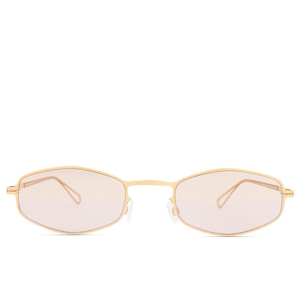 Silver - Glossy Gold/Soft Brown Solid