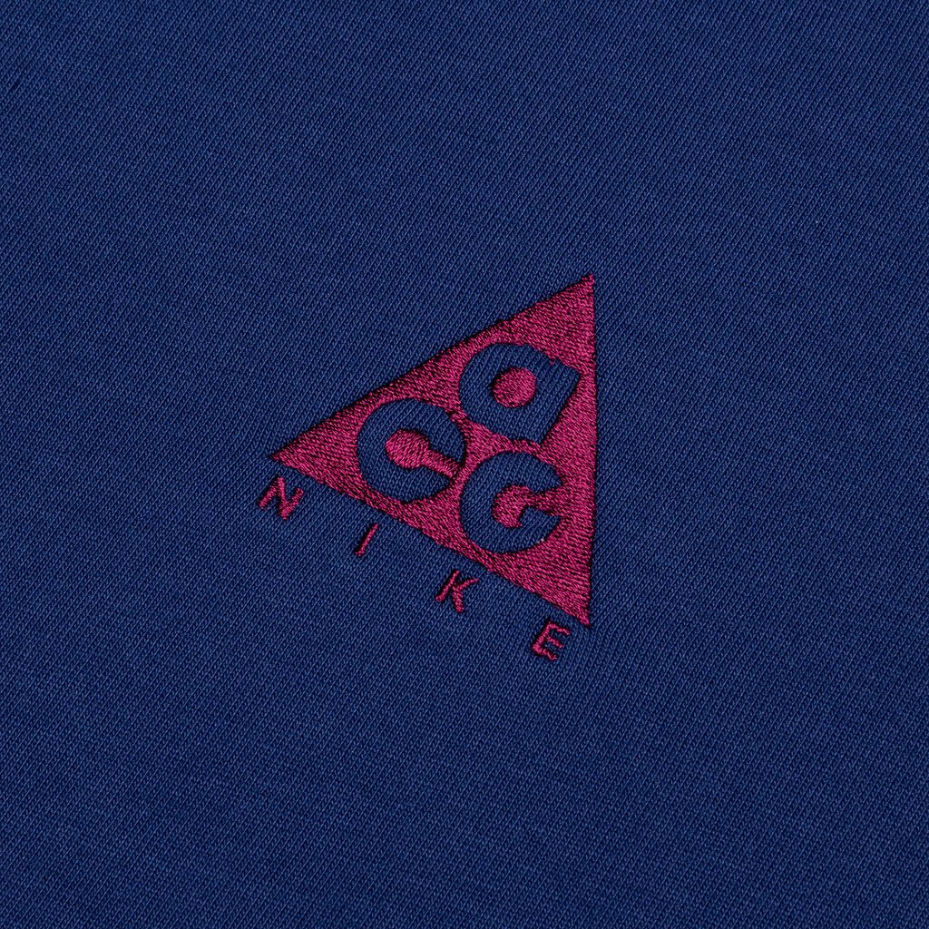 ACG Logo S/S Shirt - Blue Void/Dark Beetroot