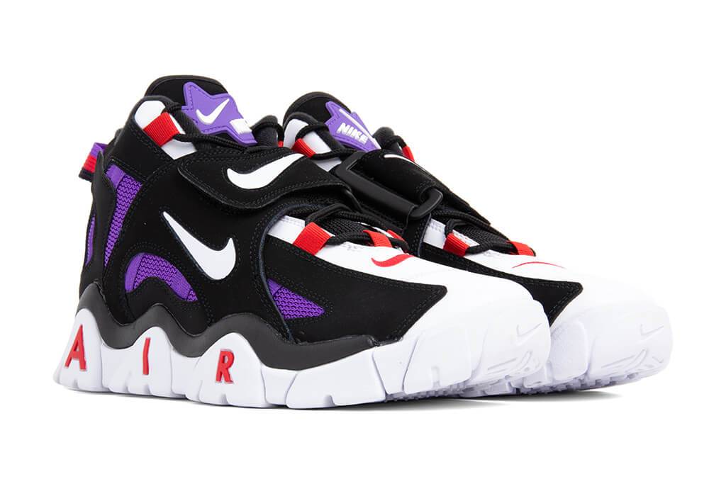 Nike Air Barrage Mid QS - Black/Cyber/Fir