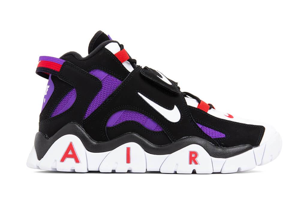 Nike Air Barrage Mid QS - Black/Cyber/Fir