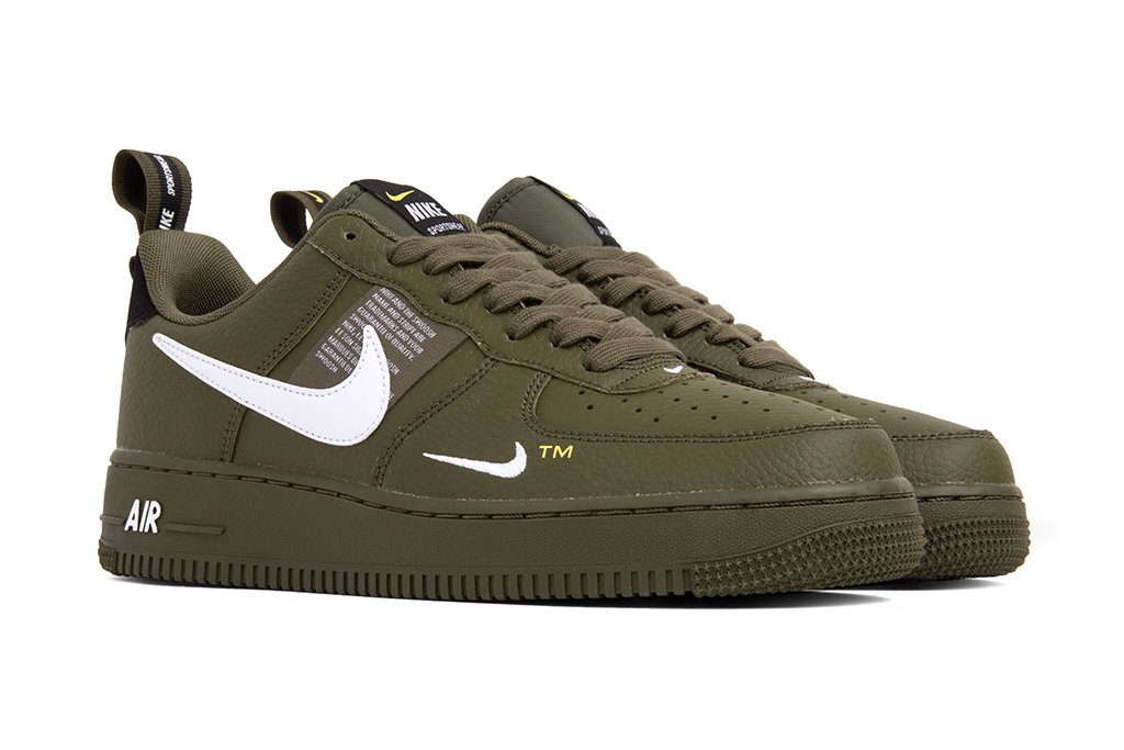 Air Force 1 '07 LV8 Utility - Olive Canvas/White
