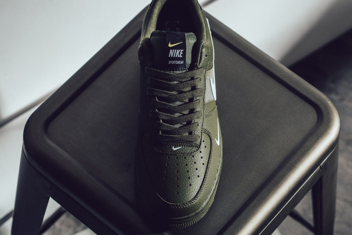 Air Force 1 '07 LV8 Utility - Olive Canvas/White