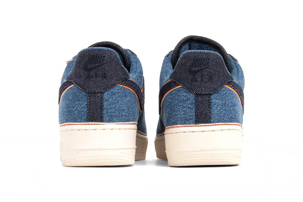 Nike Air Force 1 '07 Premium - Stonewash Blue/Dark Obsidian