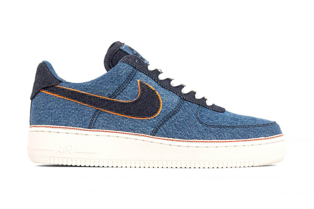 Nike Air Force 1 '07 Premium - Stonewash Blue/Dark Obsidian