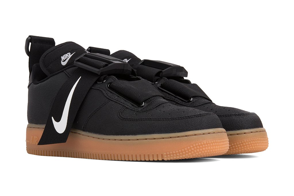 Nike Air Force 1 Utility - Black/Gum