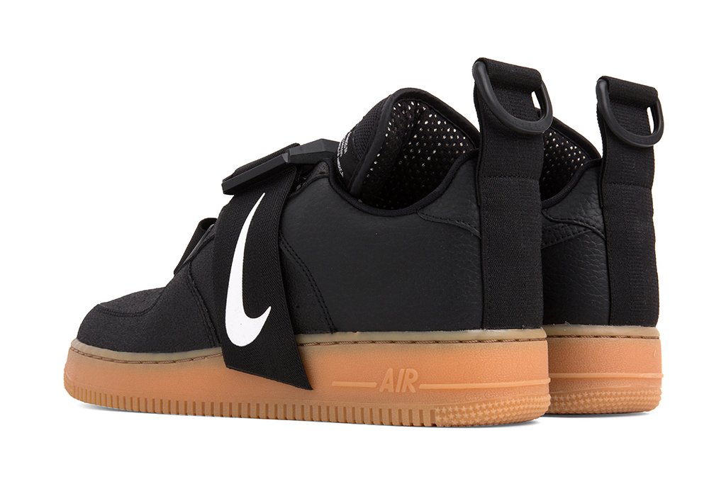 Nike Air Force 1 Utility - Black/Gum