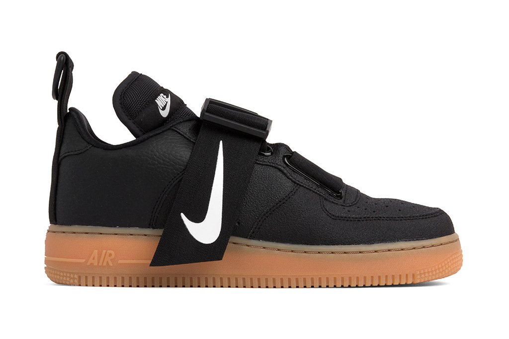 Nike Air Force 1 Utility - Black/Gum