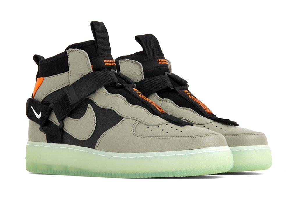 Air Force 1 Utility Mid - Spruce Fog/Black