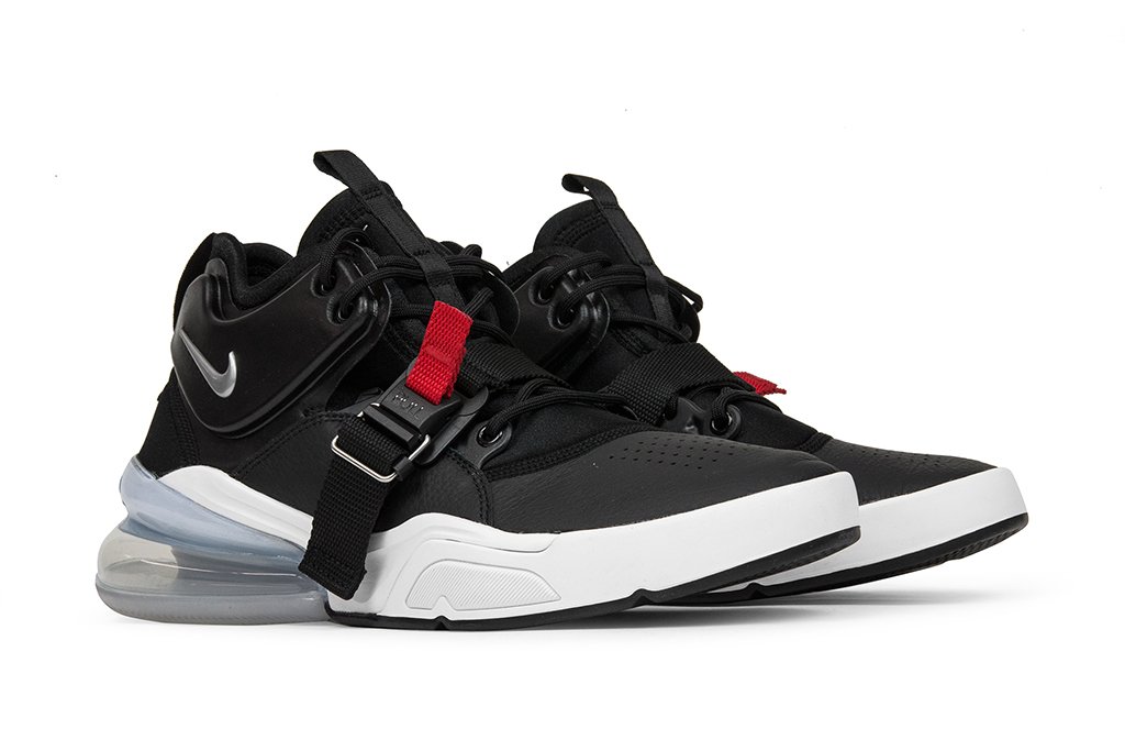 Nike Air Force 270 - Black/Chrome-White/University Red
