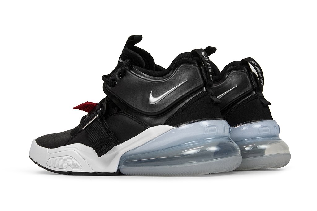 Nike Air Force 270 - Black/Chrome-White/University Red