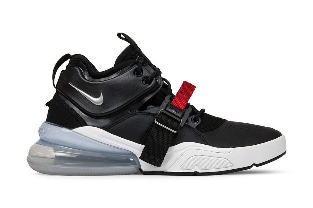 Nike Air Force 270 - Black/Chrome-White/University Red