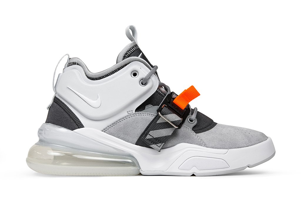 Nike Air Force 270 - Wolf Grey/White-Dark Grey/Sail