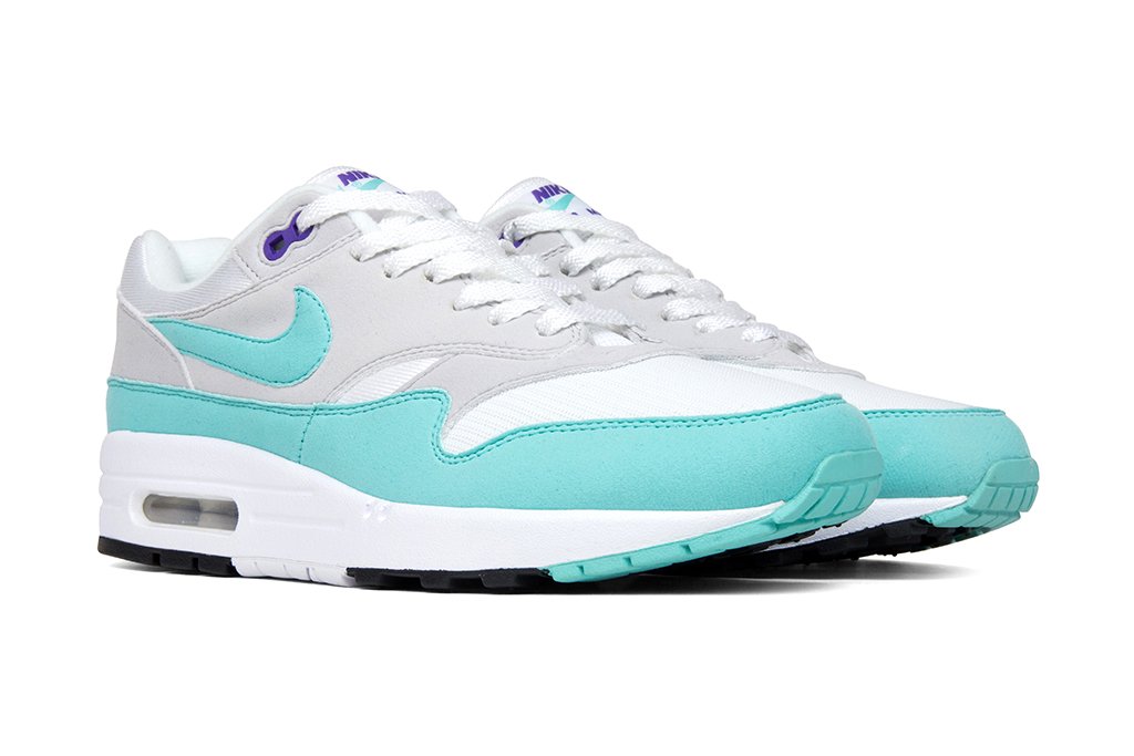 Air Max 1 Anniversary - White/Aqua