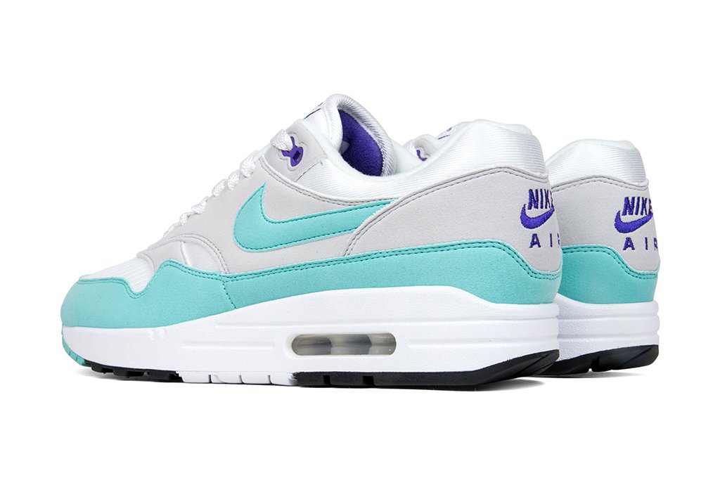 Air Max 1 Anniversary - White/Aqua