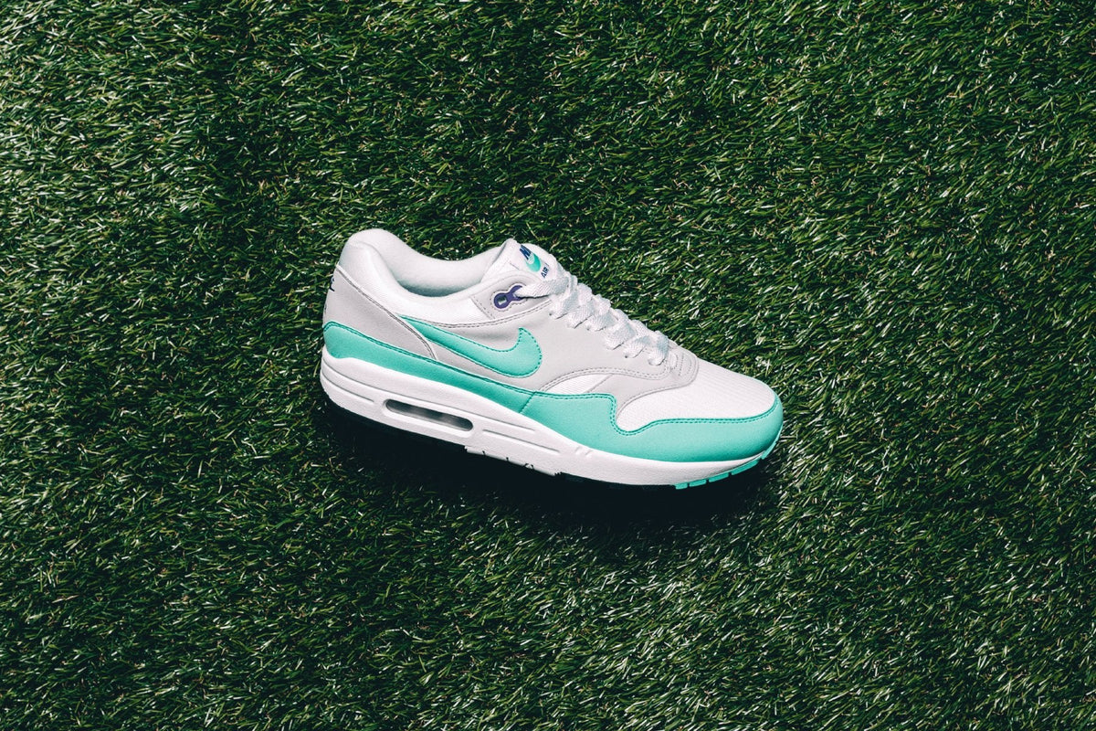 Air Max 1 Anniversary - White/Aqua