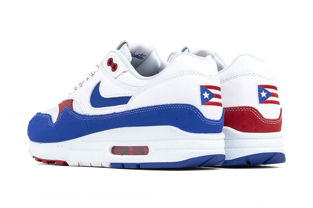 Air Max 1 Premium "Puerto Rico" - White/Gym Red-Racer Blue