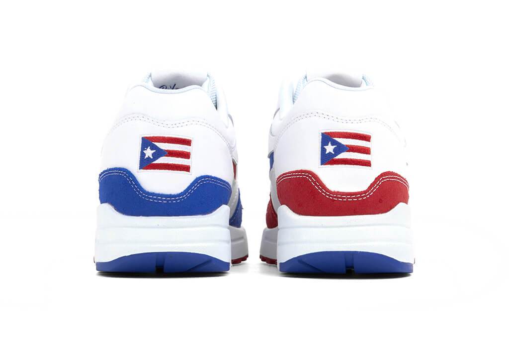 Air Max 1 Premium "Puerto Rico" - White/Gym Red-Racer Blue