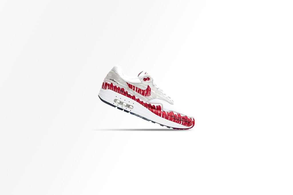 Air Max 1 Sketch To Shelf - White/University Red-Neutral Grey